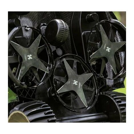 Robot AMBROGIO L400i DELUXE A Batteria 4x15 Ah 20000 Mq 84 Cm 4 Robot AMBROGIO L400i DELUXE A Batteria 4x15 Ah 20000 Mq 84 Cm - immagine 4