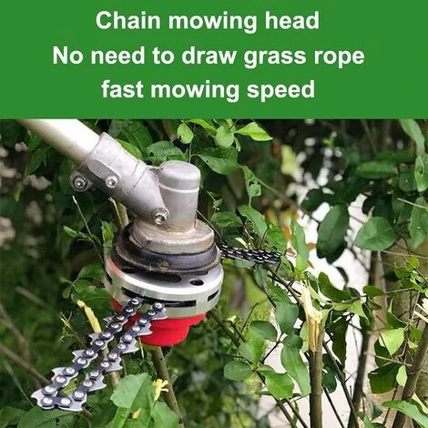 Barafat Testina Per Diserbo Universale, Testina Per Tagliaerba A Catena 65Mn, Tosaerba Da Giardino, Accessori Per Utensili Per Tagliavetri Per Prato Da Giardino Per Esterni (Rosso) 5 Barafat Testina Per Diserbo Universale, Testina Per Tagliaerba A Catena 65Mn, Tosaerba Da Giardino, Accessori Per Utensili Per Tagliavetri Per Prato Da Giardino Per Esterni (Rosso) - immagine 5