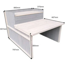 Garage In Legno Grigio Per Robot Rasaerba Copertura Tosaerba Con Ripiano 79,7x66x55,7 Cm Grigio 7 Garage In Legno Grigio Per Robot Rasaerba Copertura Tosaerba Con Ripiano 79,7x66x55,7 Cm Grigio -Cura Del Prato 9546843 4