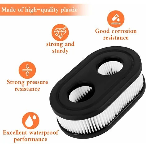 Filtro Dell'aria Per Tosaerba, 4 Filtri Dell'aria Per Tosaerba Da Giardino Adatti Al Motore Del Tosaerba, Il Filtro Dell'aria Per Motori Può Sostituire Il Vecchio Filtro Per Tosaerba Briggs Stratton 5 Filtro Dell'aria Per Tosaerba, 4 Filtri Dell'aria Per Tosaerba Da Giardino Adatti Al Motore Del Tosaerba, Il Filtro Dell'aria Per Motori Può Sostituire Il Vecchio Filtro Per Tosaerba Briggs Stratton - immagine 5