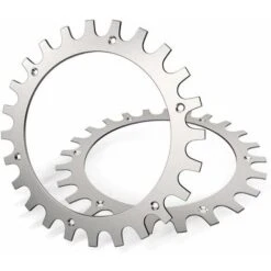 Borchie In Acciaio Inossidabile Premium Per Tosaerba Worx Landroid Modello S/M Spessore 2 Mm, Trazione Migliorata - Sbavatura Lucidata - Diametro Ruota: 205 Mm