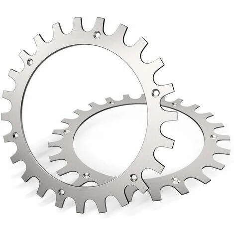 Borchie In Acciaio Inossidabile Premium Per Tosaerba Worx Landroid Modello S/M Spessore 2 Mm, Trazione Migliorata - Sbavatura Lucidata - Diametro Ruota: 205 Mm 1 Borchie In Acciaio Inossidabile Premium Per Tosaerba Worx Landroid Modello S/M Spessore 2 Mm, Trazione Migliorata - Sbavatura Lucidata - Diametro Ruota: 205 Mm