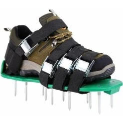 Aeratore Per Prato Da Giardino Scarpe Scarificatore Manuale Erbaplot Aerazione Suolo Scarpe Larghe Sandali Con Punta A Terra Per Prato Patio 1 Paio