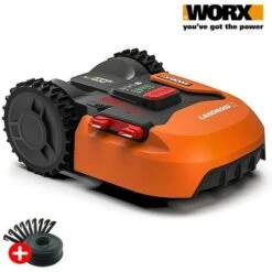 Robot Rasaerba Worx Landroid Wr130e 300 Mq Wifi Batteria A Litio Con Accessori