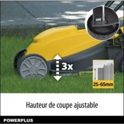 Powerplus Lotto Tosaerba Elettrico 1300w 32cm + Molatrice 250w POWXG6212T -Cura Del Prato 99472621 4