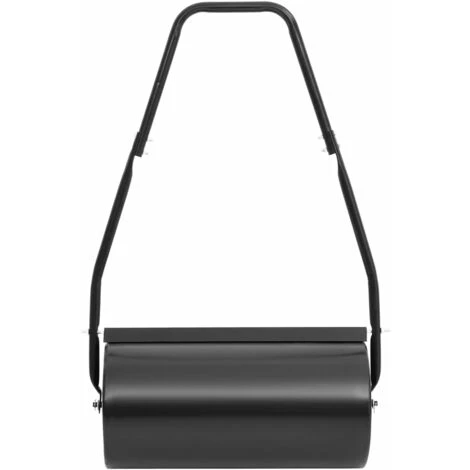 Rullo Da Giardino Con Manico Nero 42 L Ferro E Acciaio 2 Rullo Da Giardino Con Manico Nero 42 L Ferro E Acciaio - immagine 2