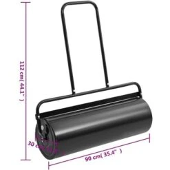Rullo Da Giardino Con Manico Nero 63 L Ferro E Acciaio 9 Rullo Da Giardino Con Manico Nero 63 L Ferro E Acciaio -Cura Del Prato 99590550 5